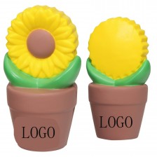 Squishy Sunflower in Pot Stress Ball